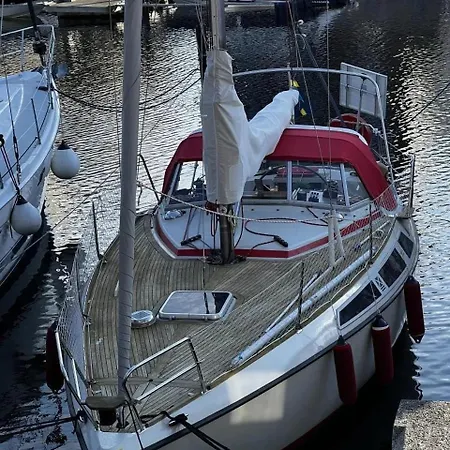 Sailingboat, Next To Ferry Båthotell Santa Cruz de la Palma (Isla de la Palma)